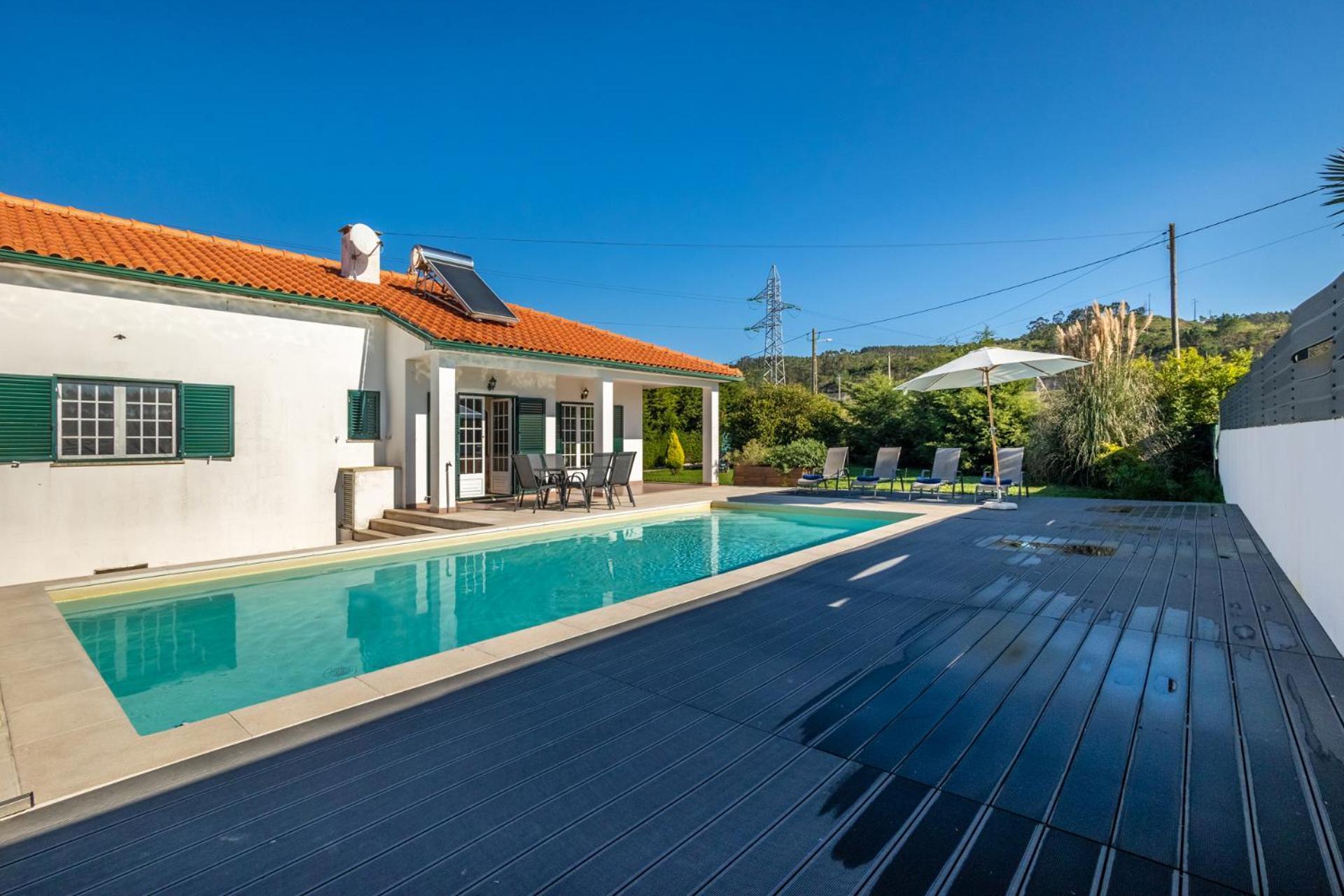 Villa Coral - Private Large Pool & Garden Famalicão Exterior foto